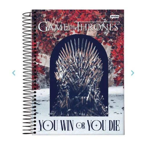 Caderno Universitário Game Of Thrones 10 Materias - Tilibra