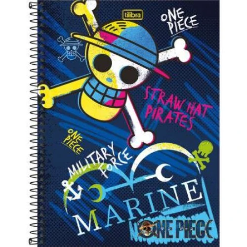 Caderno Univ. Cd 101 One Piece 160 Folhas - Tilibra