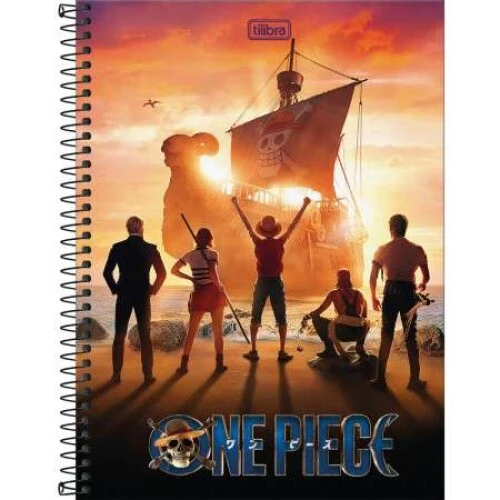 Caderno Univ. Cd 101 One Piece 160 Folhas - Tilibra
