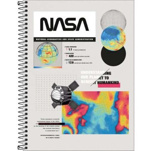 Caderno Universitário 16x1 Nasa - Tilibra