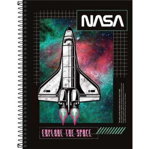 Caderno Universitário 16x1 Nasa - Tilibra