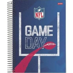 Caderno Univ. Nfl 1 Materia CD 80 Folhas - Jandaia