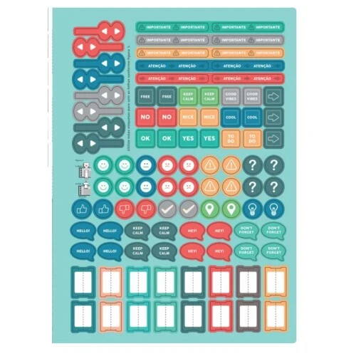 Caderno Universitário 1 matéria Insano 80 folhas - Jandaia