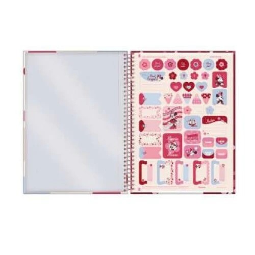 Caderno Universitário 11 Minnie Mouse 80 Folhas - Foroni Caderno Universitário 11 Minnie Mouse 80 Folhas - Foroni