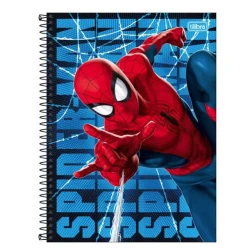 Caderno Universitário 1 matéria Spider-Man 80 Folhas - Foroni