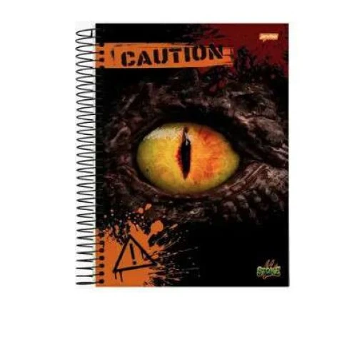 Caderno Universitário 10 Matérias Stone 160 folhas - Jandaia