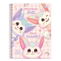 Caderno Universitário FunFinity Grande 160 Folhas  Foroni