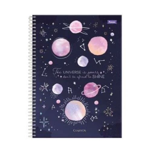 Caderno Universitário 151 Cosmos 240 Folhas - Foroni