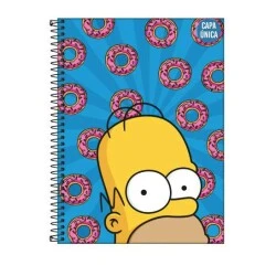 Caderno Universitário Simpsons 80 Folhas - Tilibra