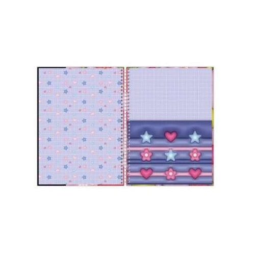 Caderno Universitário 15 Materias Nicecream 240 Folhas  Foroni