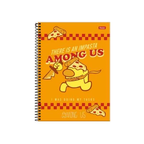 Caderno Universitário A Mong Us 80 Folhas - Foroni