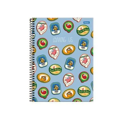 Caderno Universitário A Mong Us 80 Folhas - Foroni