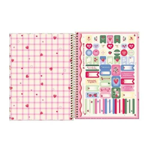 Caderno Universitário Be Berry 10 matérias 160 folhas - Tilibra