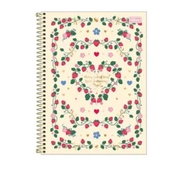 Caderno Universitário Be Berry 10 matérias 160 folhas - Tilibra