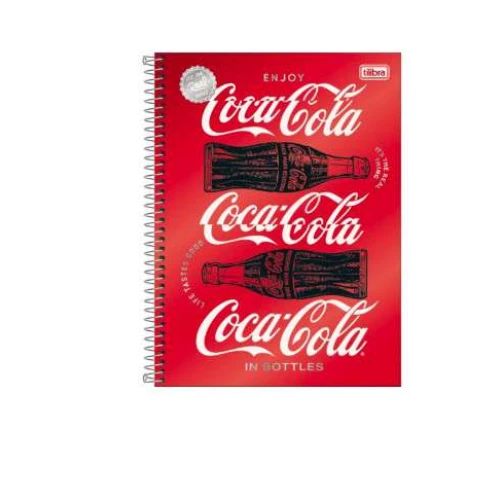 Caderno Universitário Connect Coca-Cola 10 matérias 160 folhas - Tilibra