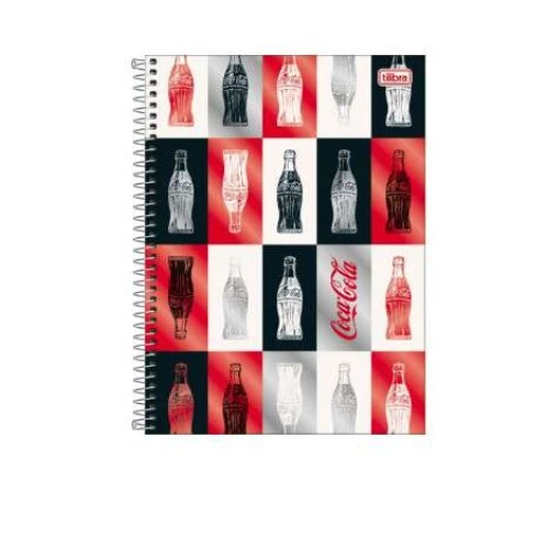 Caderno Universitário Connect Coca-Cola 10 matérias 160 folhas - Tilibra