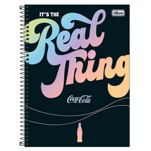 Caderno Universitário Connect Coca-Cola 10 matérias 160 folhas - Tilibra