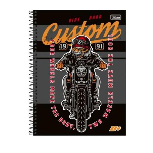 Caderno Universitário D+ 16 matérias - Tilibra