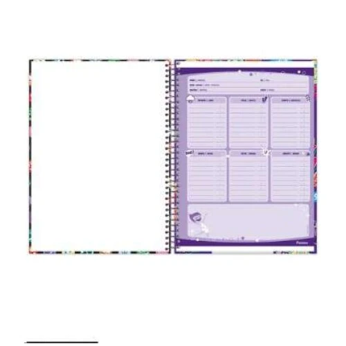 Caderno Universitário Divertidamente 2 10 Matérias- Foroni