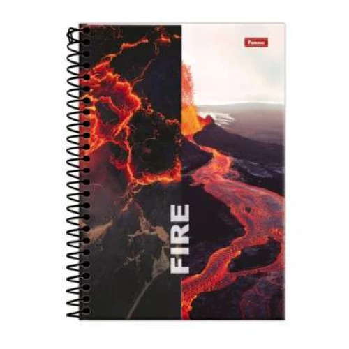 Caderno Universitário 4 Elementos 20 matérias - Foroni