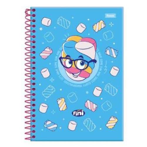 Caderno Universitário Fini 1 matéria 80 Folhas -Foroni Caderno Universitário Fini 1 matéria 80 Folhas -Foroni