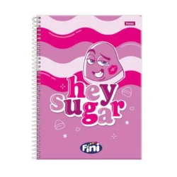 Caderno Universitário Fini 1 matéria 80 Folhas -Foroni