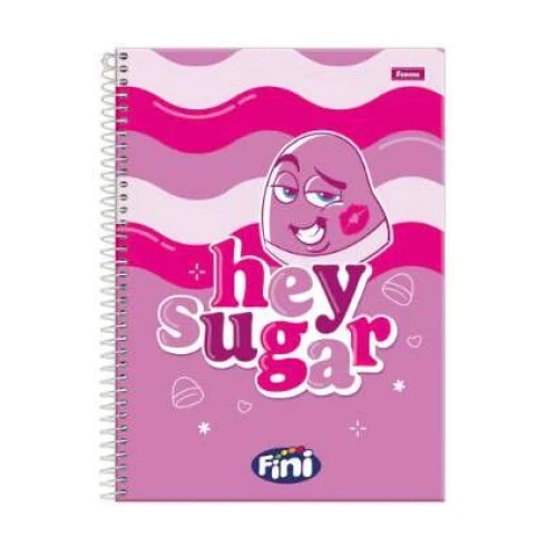 Caderno Universitário Fini 1 matéria 80 Folhas -Foroni Caderno Universitário Fini 1 matéria 80 Folhas -Foroni