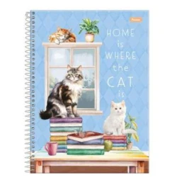 Caderno Universitário FurFriends 80 Folhas - Foroni