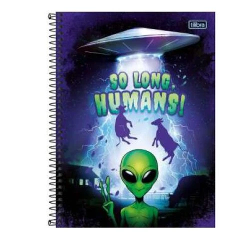 Caderno Universitário Orbit CD 10 Materias - Tilibra