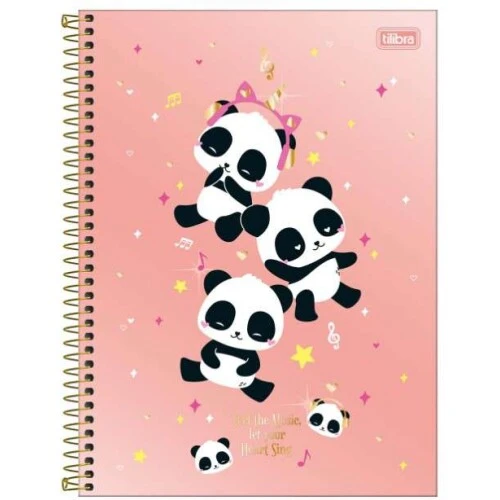 Caderno Universitário Lovery 1 Matéria 80 folhas