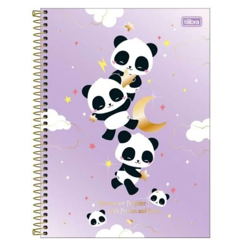 Caderno Universitário Lovery 1 Matéria 80 folhas