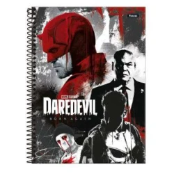 Caderno Universitário Marvel Daredevil 1 Matéria Grande 80 Folhas - Foroni