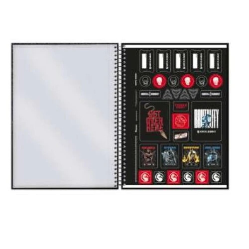 Caderno Universitário Mortal Kombat 80 Folhas - Foroni
