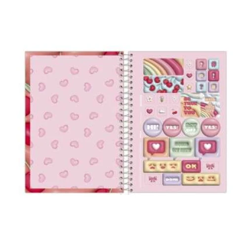 Caderno Universitário Nicecream 101 Grande-Foroni