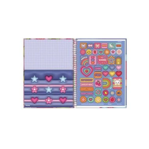 Caderno Universitário Nicecream 101 Grande-Foroni