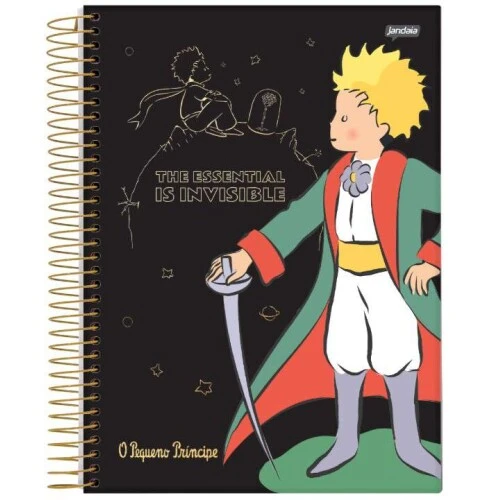 Caderno Universitário O Pequeno Principe 1 matéria 96 Folhas - Jandaia