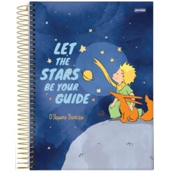 Caderno Universitário O Pequeno Principe 1 matéria 96 Folhas - Jandaia