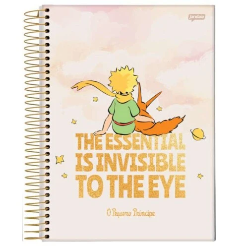 Caderno Universitário O Pequeno Principe 1 matéria 96 Folhas - Jandaia