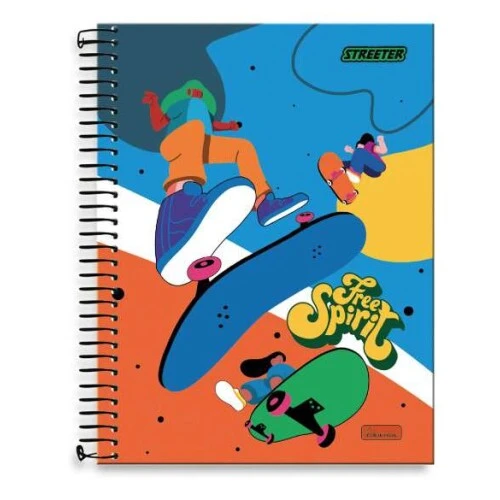 Caderno Universitário Streeter 10 matérias 160 Folhas - Cadersil