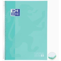 Caderno Universitário 1 Matéria Smart Oxford Mint 80 Folhas - Sertic