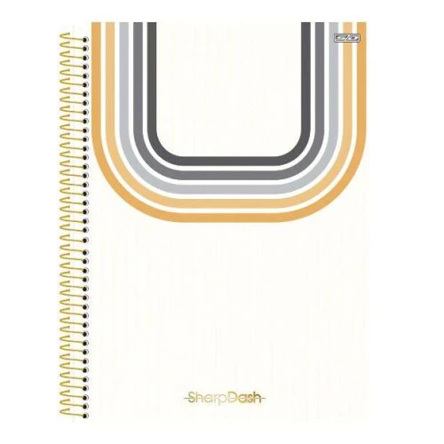 Caderno Universitário 10 Matérias Smart Sharp Dash 160 Folhas - São Domingos