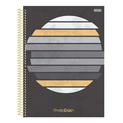 Caderno Universitário 10 Matérias Smart Sharp Dash 160 Folhas - São Domingos