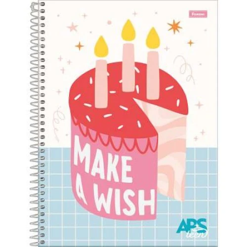 Caderno Universitário 1 matéria Aps 80 Folhas - Foroni