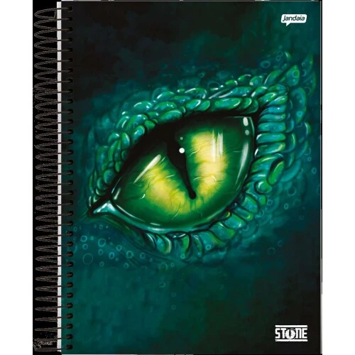 Caderno Universitário 10 Matérias Stone 160 folhas - Jandaia