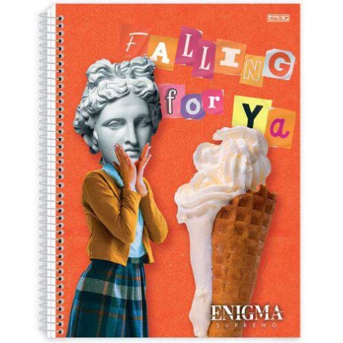 Caderno Universitário 10 Matérias Enigma Supremo