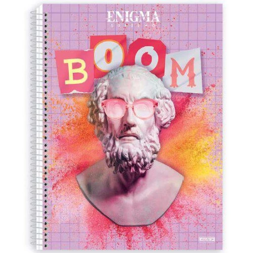 Caderno Universitário 10 Matérias Enigma Supremo