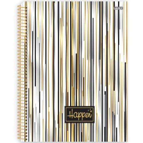 Caderno Universitário 1 Matéria Happen 80 Folhas - São Domingos