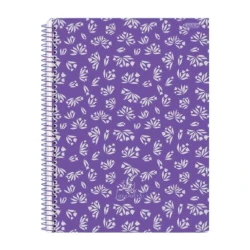 Caderneta Escolar Lavender 80 Folhas - São Domingos