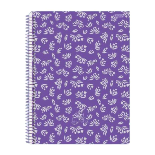 Caderneta Escolar Lavender 80 Folhas - São Domingos Caderneta Escolar Lavender 80 Folhas - São Domingos