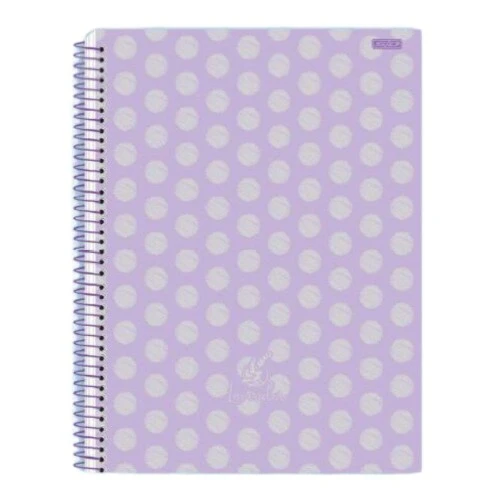 Caderneta Escolar Lavender 80 Folhas - São Domingos Caderneta Escolar Lavender 80 Folhas - São Domingos